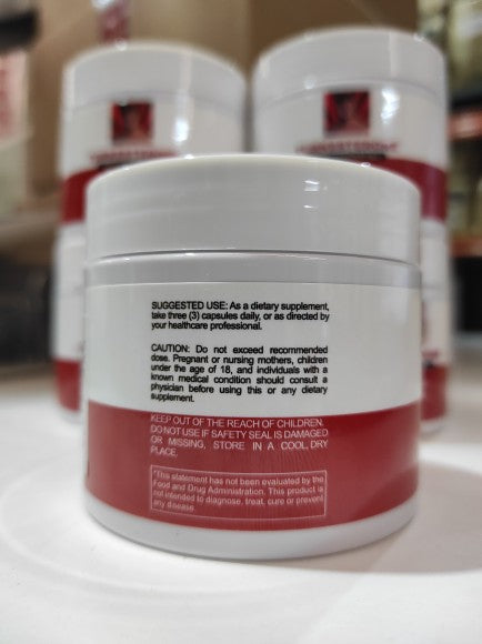 Suplemento TURKESTERONE 60 Cápsulas - aumento de masa muscular y recuperacion