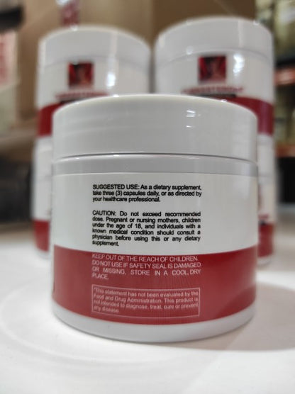 Suplemento TURKESTERONE 60 Cápsulas - aumento de masa muscular y recuperacion